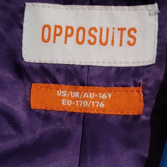 Super Mario Bro Nintendo Jacket and pants Suit Blazer Allover Print Boys 16y - Picture 6 of 6